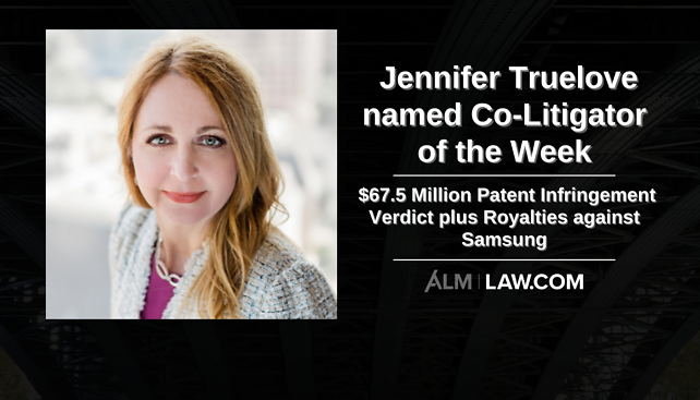 Jennifer Truelove Recognized Among "Litigators of the Week"